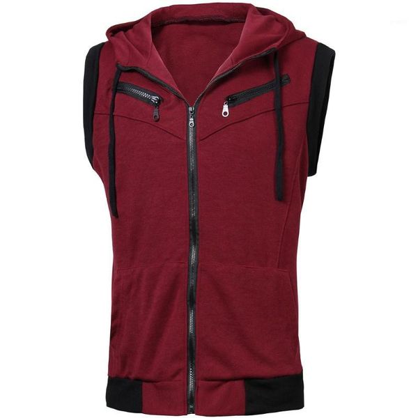 men's vests sudaderas hombre 2021 mens brand fashion sleeveless casual slim hooded tracksuit zipper sweatshirts solid plus size vest 1, Black;white
men's vests sudaderas hombre 2021 mens brand fashion sleeveless casual slim hooded tracksuit zipper sweatshirts solid plus size vest 1, Black;white