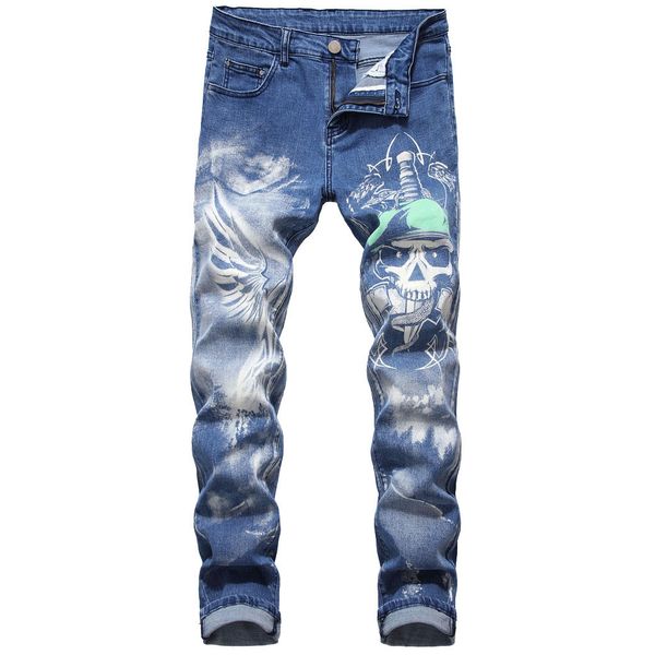 chamsgend jean men's pants vintage hole cool trousers for guys 2019 summer europe america style plus size ripped jeans male, Blue
chamsgend jean men's pants vintage hole cool trousers for guys 2019 summer europe america style plus size ripped jeans male, Blue