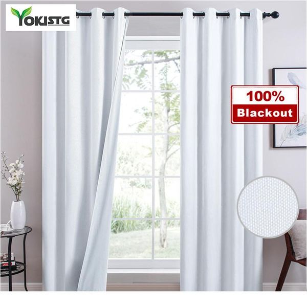 yokestg white curtains 100% blackout curtain for bedroom living room window treatment modern blackout blinds finishe wmtjlq
yokestg white curtains 100% blackout curtain for bedroom living room window treatment modern blackout blinds finishe wmtjlq