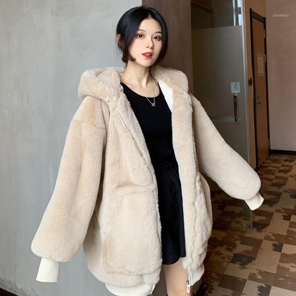 winter coat women 2020 new solid hooded faux fur jacket warm thick fashion loose plush ladies coat women fluffy jacket1, Black
winter coat women 2020 new solid hooded faux fur jacket warm thick fashion loose plush ladies coat women fluffy jacket1, Black