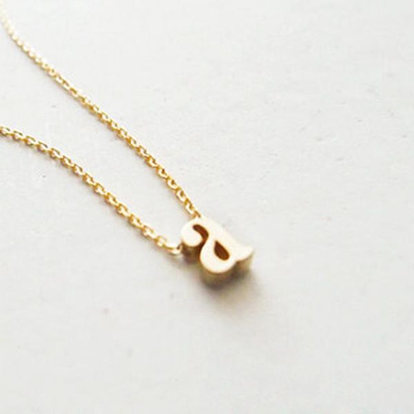 stainless steel alphabet lowercase initial letter necklace charm personalize gold pendant handmade bridesmaid gift birthday, Silver
stainless steel alphabet lowercase initial letter necklace charm personalize gold pendant handmade bridesmaid gift birthday, Silver
