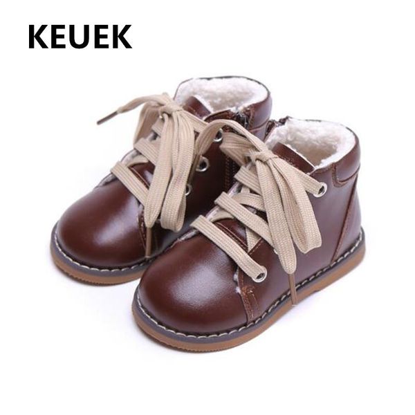 new children ankle boots girls boys warm short plush leather boots kids baby snow boots toddler autumn winter 04 bbymvs bde_luck, Black
new children ankle boots girls boys warm short plush leather boots kids baby snow boots toddler autumn winter 04 bbymvs bde_luck, Black