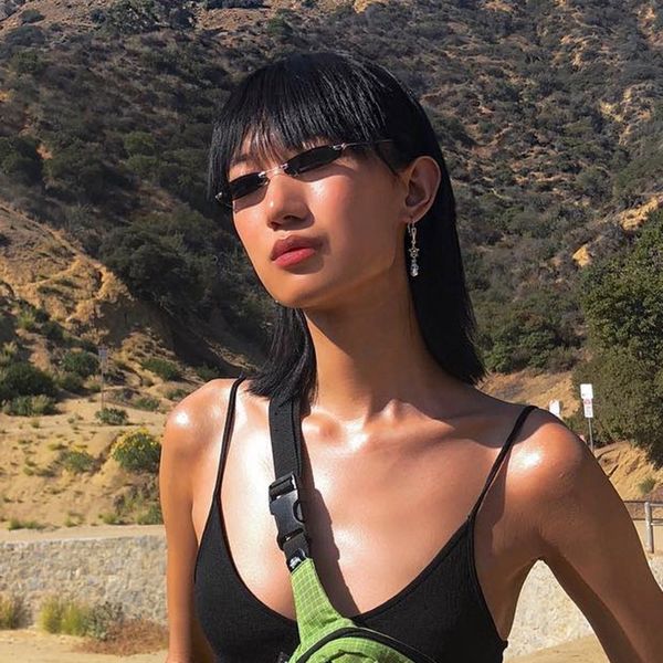 sunglasses retro women small men rimless rectangle vintage brand designer tiny narrow frameless sun glasses eyewear
sunglasses retro women small men rimless rectangle vintage brand designer tiny narrow frameless sun glasses eyewear
