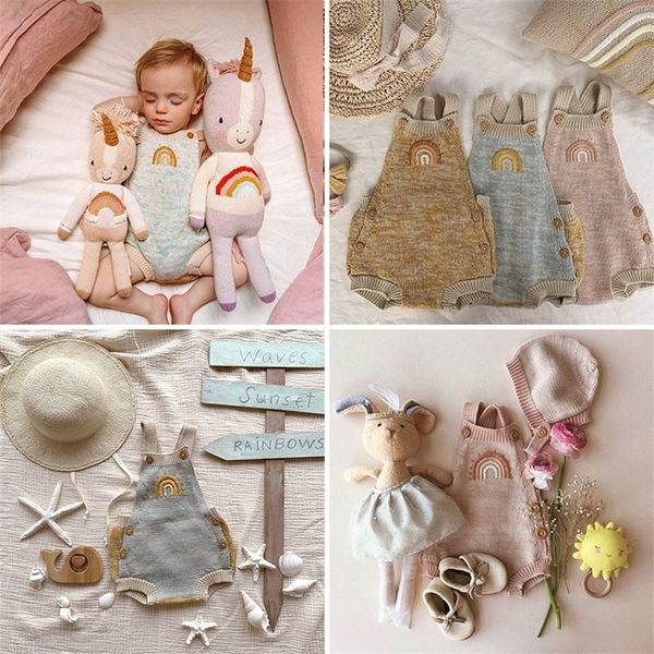 enkelibb wild wawa baby knit romper for all seasons lovely rainbow embroidery one-piece brand design new baby boy girl clothes lj201023, Blue
enkelibb wild wawa baby knit romper for all seasons lovely rainbow embroidery one-piece brand design new baby boy girl clothes lj201023, Blue