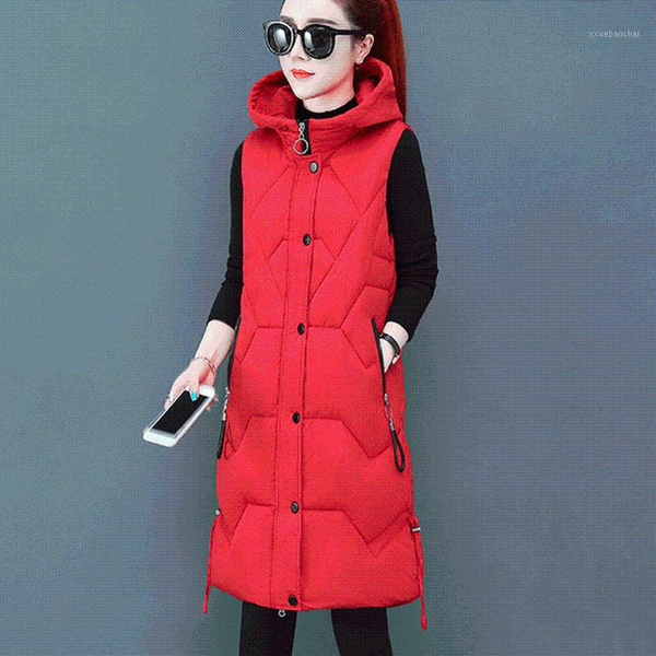women winter long vest cotton korean plus size zipper casual jackets autumn solid hooded coats long sleeveless vest women coat1, Black;white
women winter long vest cotton korean plus size zipper casual jackets autumn solid hooded coats long sleeveless vest women coat1, Black;white