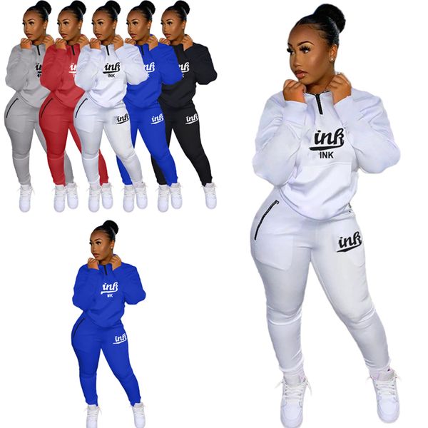women designer trasksuit 2021 winter spring bloutique women's letter printed sports two-piece suit t-shirt leggings pants set g11906, White
women designer trasksuit 2021 winter spring bloutique women's letter printed sports two-piece suit t-shirt leggings pants set g11906, White