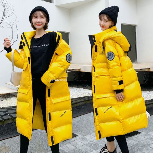 2020 thick warm womens coat oversized winter down cotton jacket over the knee long hooded parka women clothes my351, Black
2020 thick warm womens coat oversized winter down cotton jacket over the knee long hooded parka women clothes my351, Black