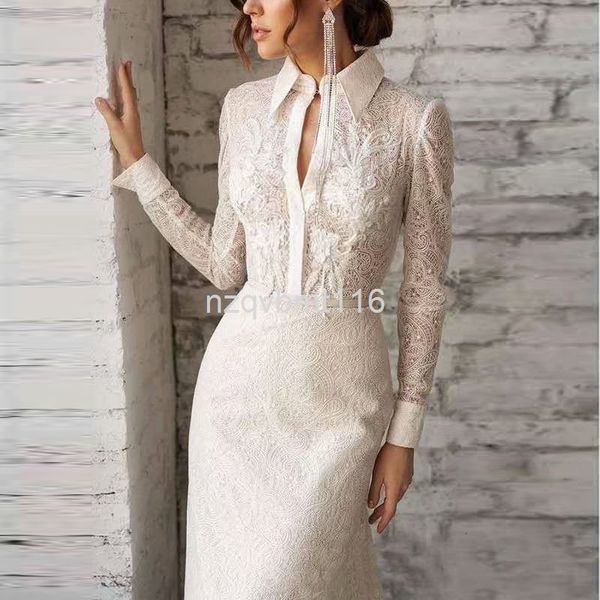 casual dresses wind autumn women's dress lapel long sleeve white thunder slim medium long fishtail, Black;gray
casual dresses wind autumn women's dress lapel long sleeve white thunder slim medium long fishtail, Black;gray