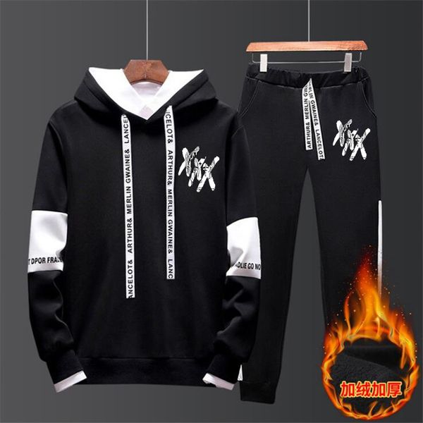 2018 осень / зима месть убить hip hop фуфайки и sweatpants мужчины two piece set с капюшоном костюм бархата, Gray
2018 осень / зима месть убить hip hop фуфайки и sweatpants мужчины two piece set с капюшоном костюм бархата, Gray