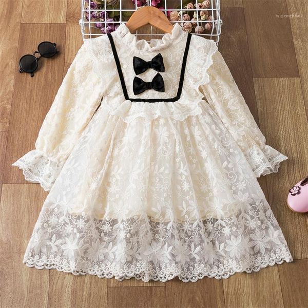 girl's dresses girls birthday party white dress children autumn winter wear princess bow knot vesitdo kids wedding embroidery costume1, Red;yellow
girl's dresses girls birthday party white dress children autumn winter wear princess bow knot vesitdo kids wedding embroidery costume1, Red;yellow