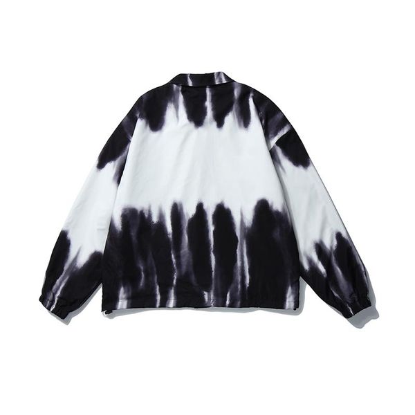 high street tie dye gradient autumn jacket male and female single breasted loose harjuku bomber jacket oversize hip hop coats jllyvt, Black
high street tie dye gradient autumn jacket male and female single breasted loose harjuku bomber jacket oversize hip hop coats jllyvt, Black