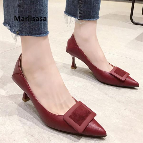 dress shoes marlisasa women fashion wine red spring slip on high heels ladies classic black office zapato negro tacon f9020
dress shoes marlisasa women fashion wine red spring slip on high heels ladies classic black office zapato negro tacon f9020