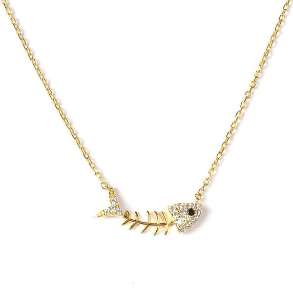 pendant necklaces fashion s925 sterling silver fish bone micro-inlaid zircon small fresh wild lady necklace clavicle chain 11-0010+12
pendant necklaces fashion s925 sterling silver fish bone micro-inlaid zircon small fresh wild lady necklace clavicle chain 11-0010+12