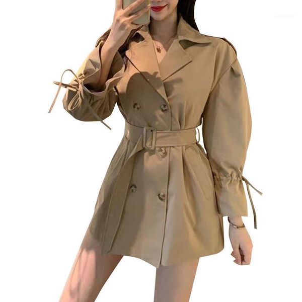 new fashion women coat female autumn mini coat skirt long sleeve solid color lace-up casual short trench dropship 20201, Tan;black
new fashion women coat female autumn mini coat skirt long sleeve solid color lace-up casual short trench dropship 20201, Tan;black