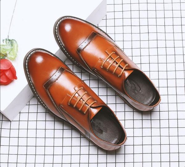 genuine leather oxfords shoes bussiness brogues shoes moccasins for men men's wedding dress casual, Black
genuine leather oxfords shoes bussiness brogues shoes moccasins for men men's wedding dress casual, Black