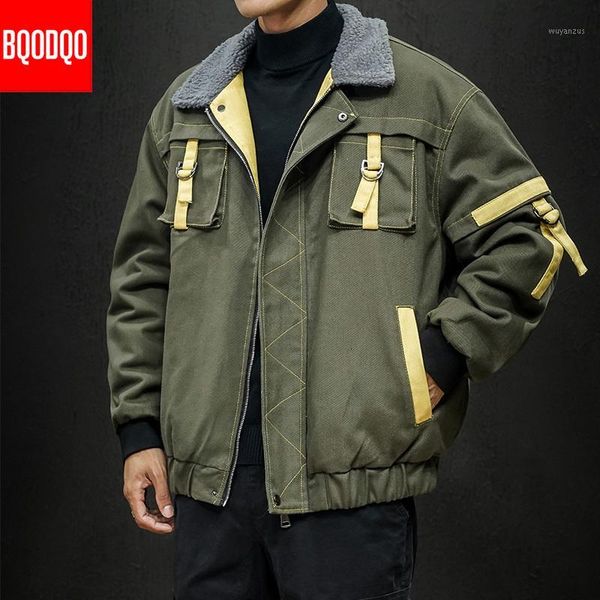 cotton army green autumn jacket men winter turn-down collar fashion hip hop black streetwear loose polit jackets parka1
cotton army green autumn jacket men winter turn-down collar fashion hip hop black streetwear loose polit jackets parka1