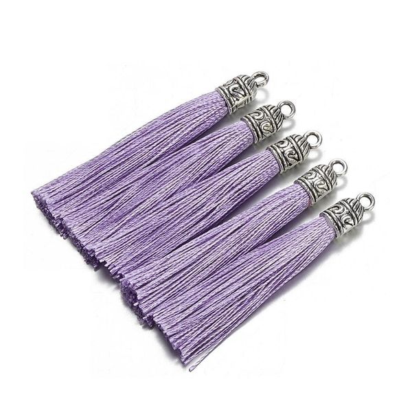10pcs lot 6cm silk tassel with silver caps decorative tassels pendants diy earring charm for jewelry making hangling accessories h sqcgne
10pcs lot 6cm silk tassel with silver caps decorative tassels pendants diy earring charm for jewelry making hangling accessories h sqcgne