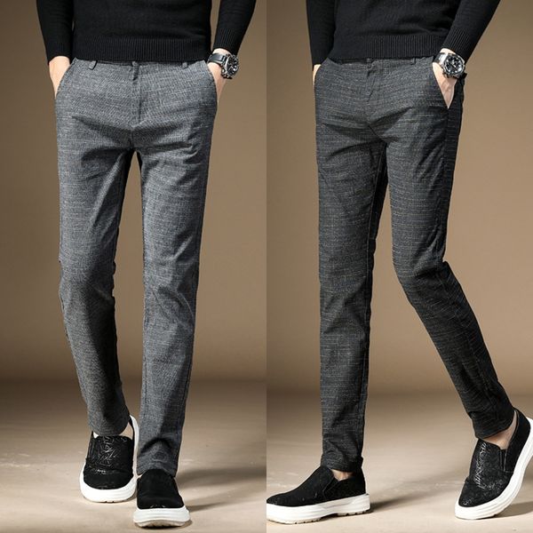 2020 new autumn men's self-cultivation micro elastic spring and autumn cotton hemp trousers men's wear trend in korea casual pants, Blue
2020 new autumn men's self-cultivation micro elastic spring and autumn cotton hemp trousers men's wear trend in korea casual pants, Blue