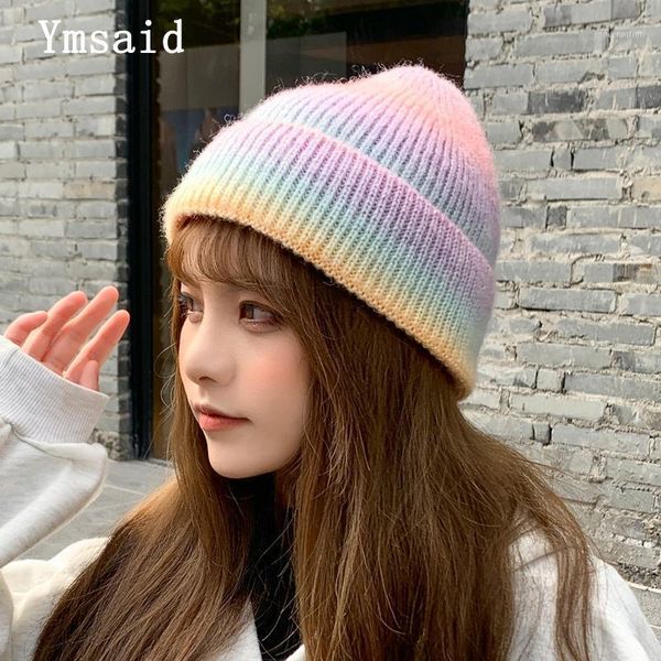 new women tie dye ribbed soft gradient knitted hat slouchy caps ladies autumn cotton multicolor skullies bonnet baggy winter hat1, Blue;gray
new women tie dye ribbed soft gradient knitted hat slouchy caps ladies autumn cotton multicolor skullies bonnet baggy winter hat1, Blue;gray