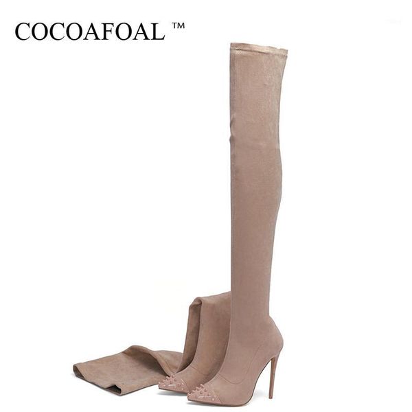 boots cocoafoal rivet women's over the knee woman high autumn winter plus size fashion thigh1, Black
boots cocoafoal rivet women's over the knee woman high autumn winter plus size fashion thigh1, Black