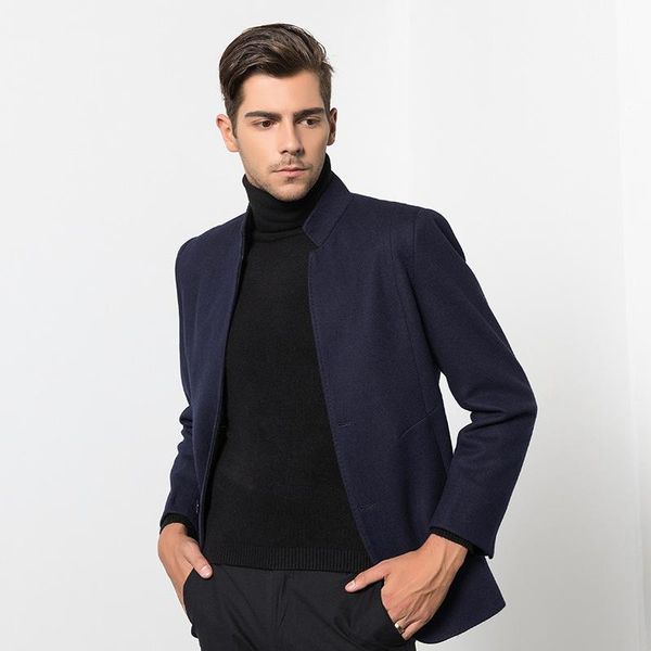 men's wool & blends smart casual woolen coat winter loose overcoat single breasted men coats overcoats mens fashion oat streetwear, Black
men's wool & blends smart casual woolen coat winter loose overcoat single breasted men coats overcoats mens fashion oat streetwear, Black