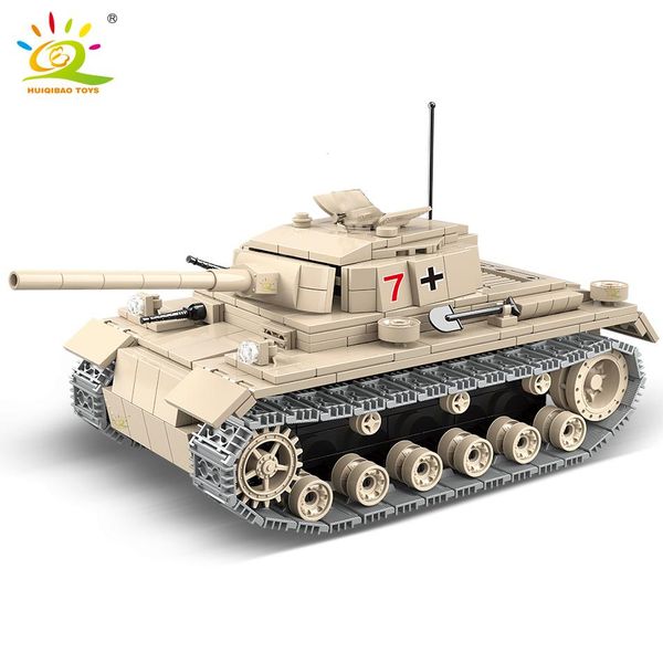 huiqibao 711pcs military iii medium tank building blocks 3 army soldier ww2 weapon model bricks set city toys for children boy sqcyvs
huiqibao 711pcs military iii medium tank building blocks 3 army soldier ww2 weapon model bricks set city toys for children boy sqcyvs