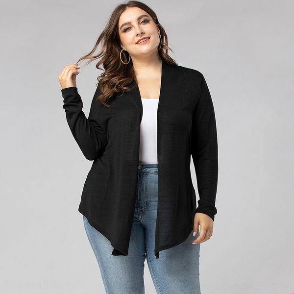 nhqb8 sweater autumn and winter large size djdqn solid color cardigan loose sweater women's 2019 women's, White;black
nhqb8 sweater autumn and winter large size djdqn solid color cardigan loose sweater women's 2019 women's, White;black