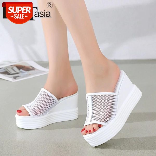 doratasia new ladies summer breathable mesh slides casual wedges slippers women real leather lining summer shoes woman #ao2k, Black
doratasia new ladies summer breathable mesh slides casual wedges slippers women real leather lining summer shoes woman #ao2k, Black