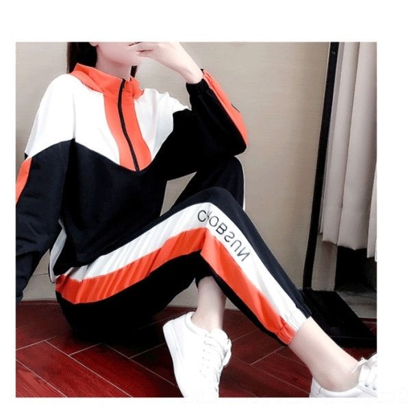 ijqp6 sports and two-piece suit women autumn iv2 new loose korean fashion fashion brand hip hop two piece set sports two-piece casual leisur, Gray
ijqp6 sports and two-piece suit women autumn iv2 new loose korean fashion fashion brand hip hop two piece set sports two-piece casual leisur, Gray