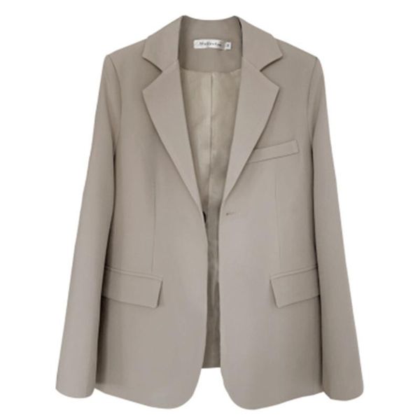 women blazers women jackets coat summer new high end khaki loose professional leisure business suit blazers, White;black
women blazers women jackets coat summer new high end khaki loose professional leisure business suit blazers, White;black