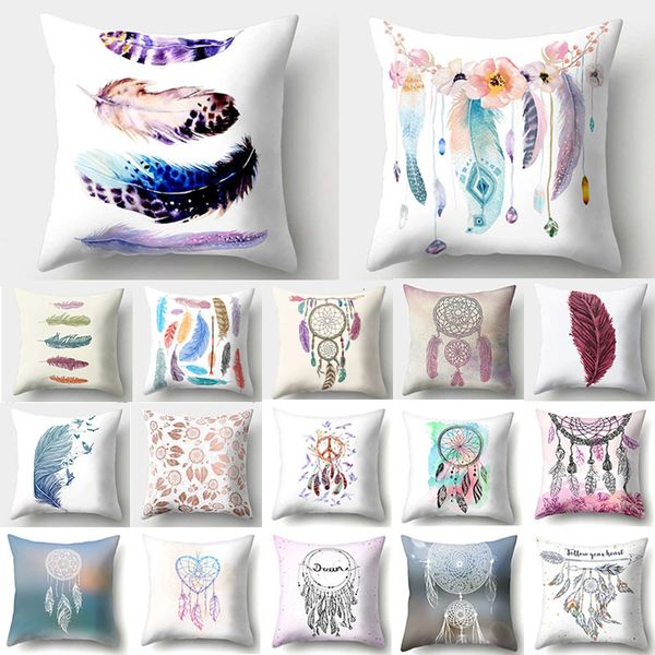 1pcs feather dream catcher pattern polyester throw pillow cushion cover car home decoration sofa bed decorative pillowcase 40523
1pcs feather dream catcher pattern polyester throw pillow cushion cover car home decoration sofa bed decorative pillowcase 40523