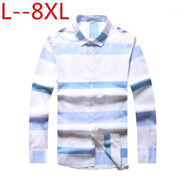 plus size 10xl 8xl 6xl 5xl male striped shirt pocket mens long sleeve shirt 2018 spring loose fit casual men clothes1, White;black
plus size 10xl 8xl 6xl 5xl male striped shirt pocket mens long sleeve shirt 2018 spring loose fit casual men clothes1, White;black