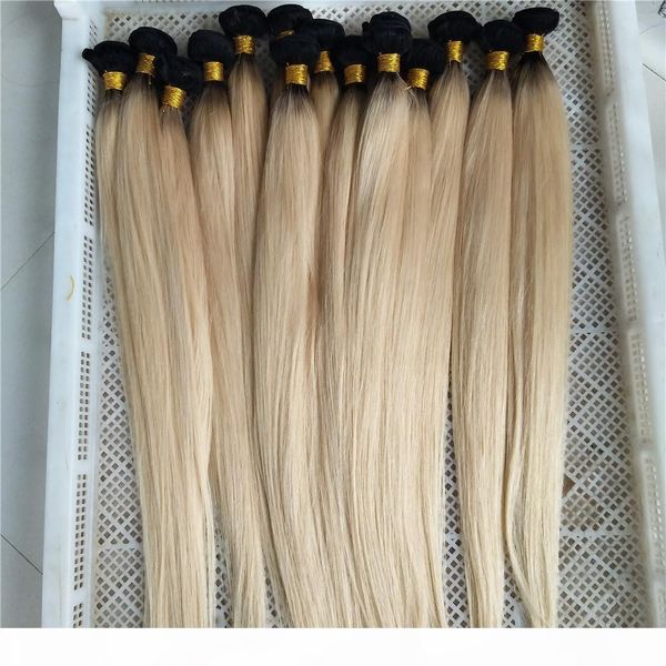 brazilian virgin hair ombre platinum blonde 1b 613 color human hair bundles 12inch-28inch dark roots brazilian remy human hair weft, Black
brazilian virgin hair ombre platinum blonde 1b 613 color human hair bundles 12inch-28inch dark roots brazilian remy human hair weft, Black