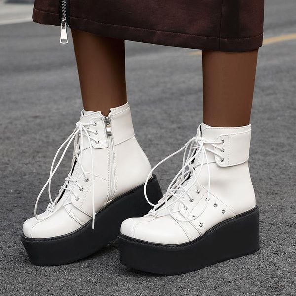 boots doratasia large size 46 platform autumn winter shoes women fashion flat ankle, Black
boots doratasia large size 46 platform autumn winter shoes women fashion flat ankle, Black
