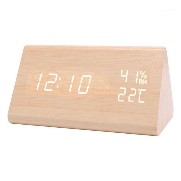 other clocks & accessories digital clock wooden electronic led time display temperature and humidity detect for bedroom alarm 72xf1
other clocks & accessories digital clock wooden electronic led time display temperature and humidity detect for bedroom alarm 72xf1