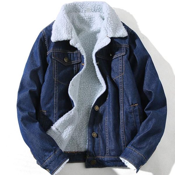 winter wool warm men single breasted fleece denim jackets man slim fit fur collar lovers thick denim jeans cowboy coats, Black;brown
winter wool warm men single breasted fleece denim jackets man slim fit fur collar lovers thick denim jeans cowboy coats, Black;brown