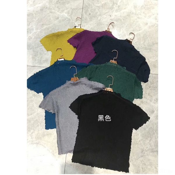 hvoto high collar short sleeve women's t-shirt summer 2020 pleated chiffon light and coat t-shirt breathable miyake qjfmc women's, White
hvoto high collar short sleeve women's t-shirt summer 2020 pleated chiffon light and coat t-shirt breathable miyake qjfmc women's, White