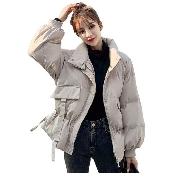 hapedy cotton parkas women's outwear korean style autumn winter oversized short coats female parka 2020 new women warm jacket, Black
hapedy cotton parkas women's outwear korean style autumn winter oversized short coats female parka 2020 new women warm jacket, Black