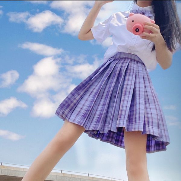 grape soda lala sauce jk uniform plaid pleated plaid skirt female student pleated skirt positioning line yptwf, Gray
grape soda lala sauce jk uniform plaid pleated plaid skirt female student pleated skirt positioning line yptwf, Gray