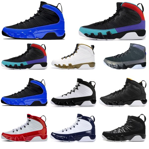 

new arrival jumpman 9 9s men basketball shoes racer blue gym red dream it, do it mens trainers sports sneakers size 7-13