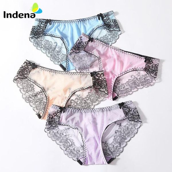 fashion women's lace panties seamless underwear briefs ice silk for ladies transparent lingerie ropa interior mujer, Black;pink
fashion women's lace panties seamless underwear briefs ice silk for ladies transparent lingerie ropa interior mujer, Black;pink