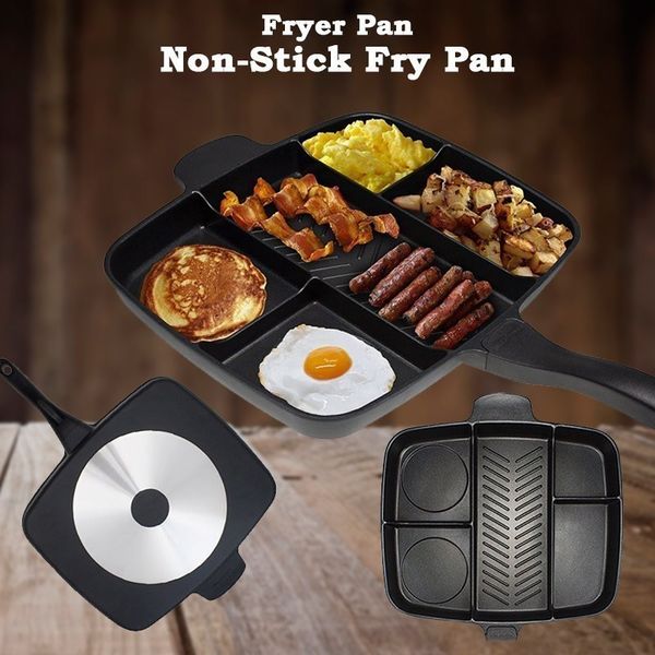 adorehouse 5 in 1 non-stick frying divided grill pan for multi-purpose cooked breakfast pot fry oven meal skillet
adorehouse 5 in 1 non-stick frying divided grill pan for multi-purpose cooked breakfast pot fry oven meal skillet