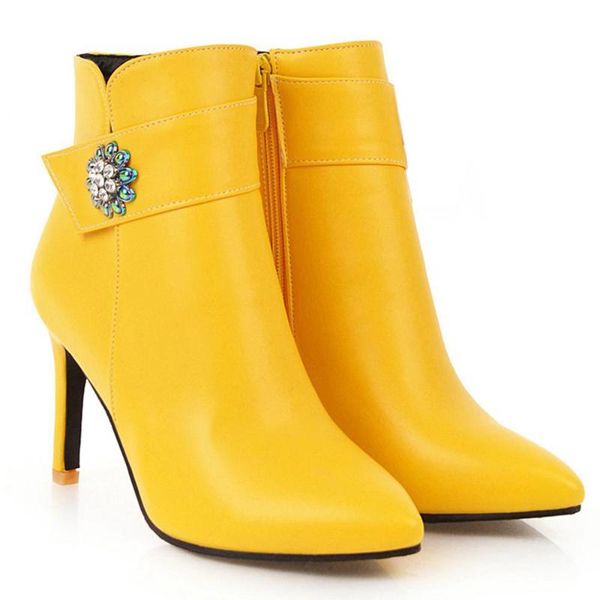 fanyuan crystal elegant ankle boots stiletto plush ankle boots for women high heels fashion pointed toe ladies shoes size 31-48, Black
fanyuan crystal elegant ankle boots stiletto plush ankle boots for women high heels fashion pointed toe ladies shoes size 31-48, Black