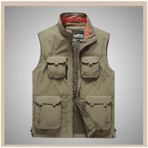 tactical vest jacket men multi-pocket classic waistcoat male sleeveless unloading solid coat work vest pgrapher jackets 6xl1, Black;white
tactical vest jacket men multi-pocket classic waistcoat male sleeveless unloading solid coat work vest pgrapher jackets 6xl1, Black;white