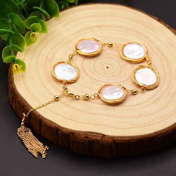 baroque natural freshwater pearl tassel bracelets bangle chain fashion for women girls handmade jewelry wedding party gifts new, Black
baroque natural freshwater pearl tassel bracelets bangle chain fashion for women girls handmade jewelry wedding party gifts new, Black