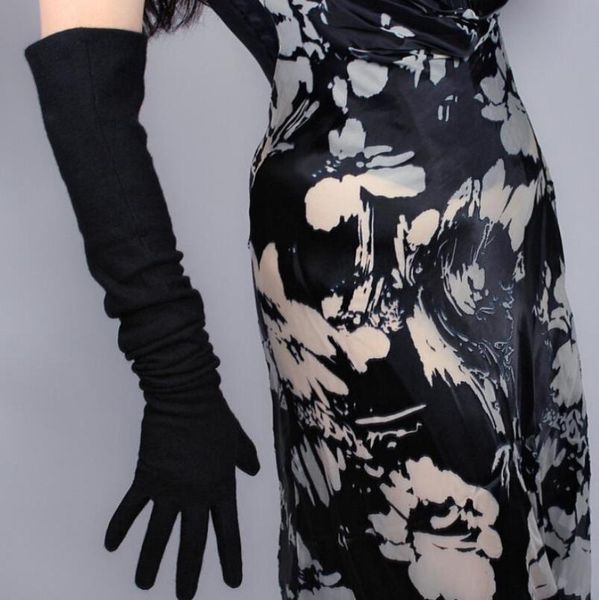 women' autumn winter fashion slim elastic cashmere glove lady' club performance formal party warm wool glove 70cm r2052, Blue;gray
women' autumn winter fashion slim elastic cashmere glove lady' club performance formal party warm wool glove 70cm r2052, Blue;gray