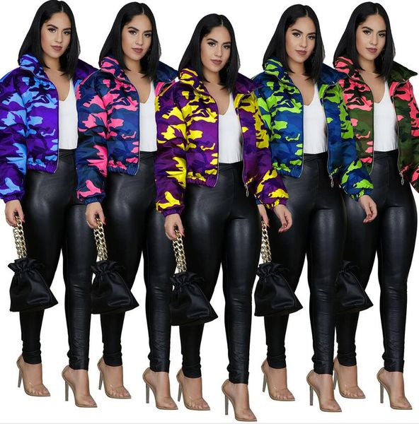 womens cropped puffer cotton padded jacket quilted winter coats camouflage design high collar wabbed jackets fashion outwear clothes f110404, White
womens cropped puffer cotton padded jacket quilted winter coats camouflage design high collar wabbed jackets fashion outwear clothes f110404, White