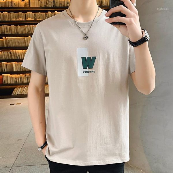 tonlion summer solid tshirts for men khaki white o neck tee letter print cotton t shirts fashion 2020 for students boys1, White;black
tonlion summer solid tshirts for men khaki white o neck tee letter print cotton t shirts fashion 2020 for students boys1, White;black