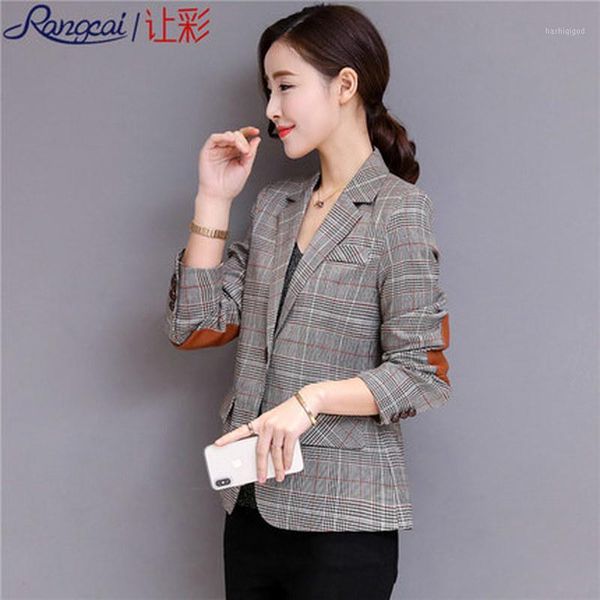2019 spring and autumn new ladies fashion wild slim long-sleeved paragraph lattice suit jacket1, Black;brown
2019 spring and autumn new ladies fashion wild slim long-sleeved paragraph lattice suit jacket1, Black;brown
