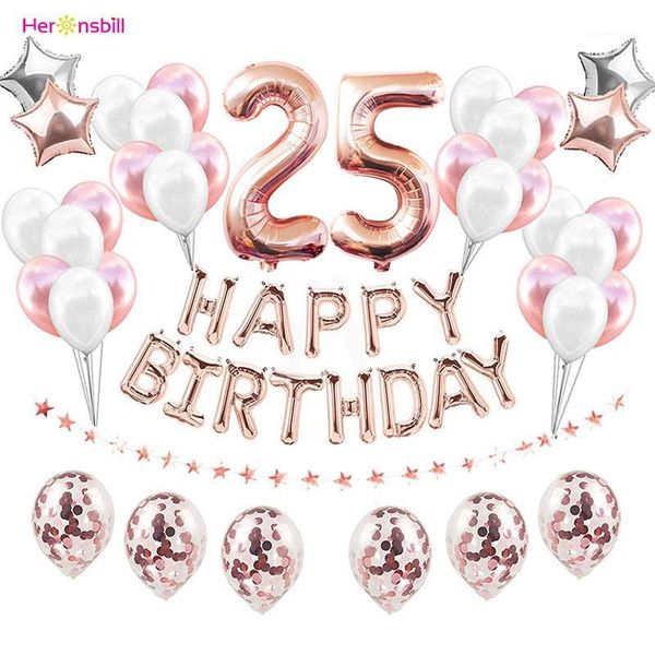 number latex foil balloons sets 25th happy birthday party decorations 25 years old 25 birthday supplies rose gold ballon1
number latex foil balloons sets 25th happy birthday party decorations 25 years old 25 birthday supplies rose gold ballon1